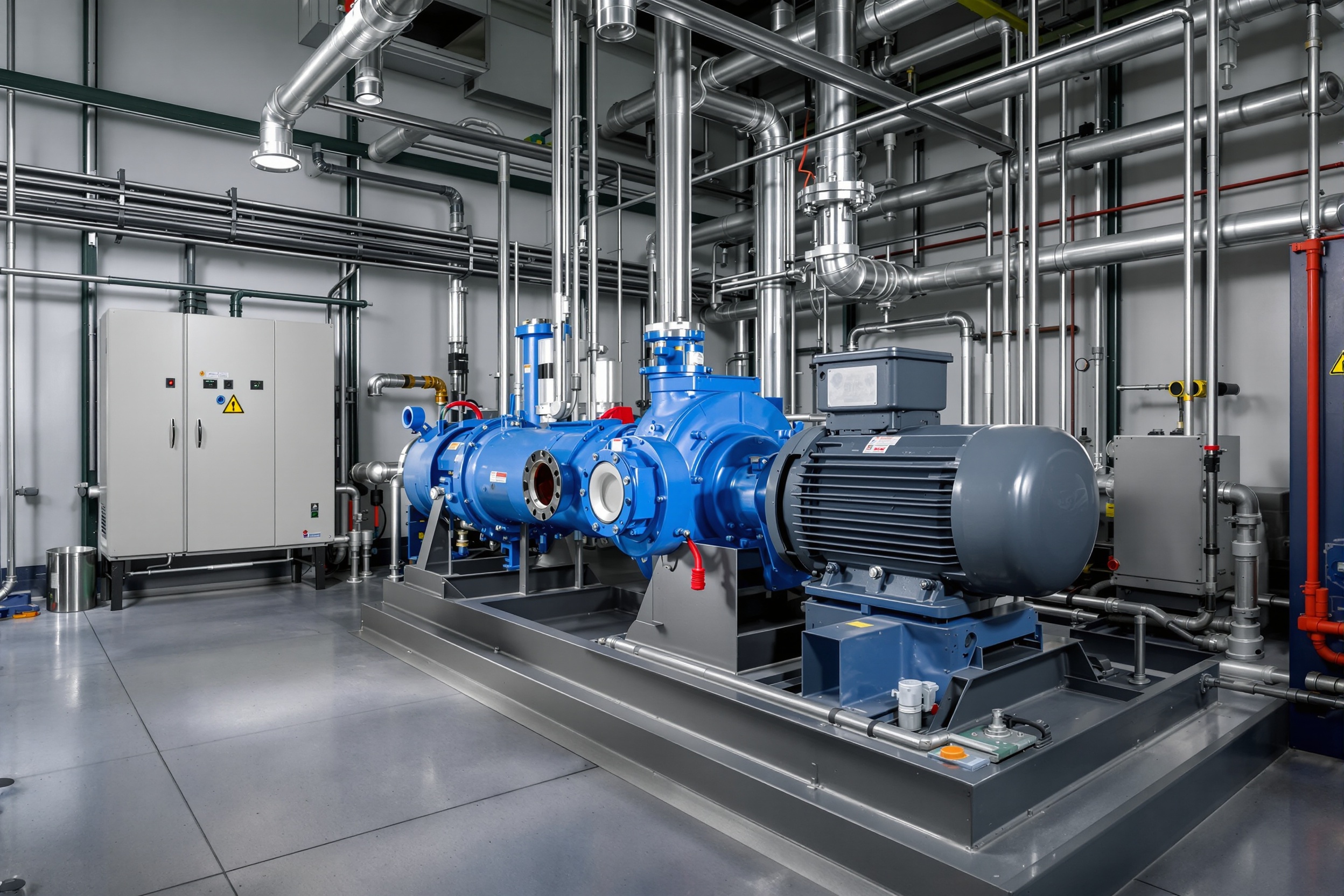 30 HP Pump and Related DI Pipe Pumping Main – Installation & Commissioning at Manjeri Medical College